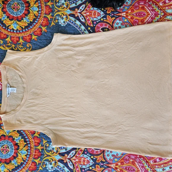 Athleta Women's Tank Tops in Purple, Cream, and Light Green - Picture 2 of 4